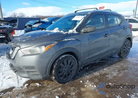 2019 Nissan Kicks S from USA, damaged, VIN 3N1CP5CU2KL560115